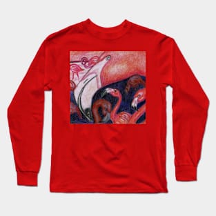 Pink Flamingos Long Sleeve T-Shirt